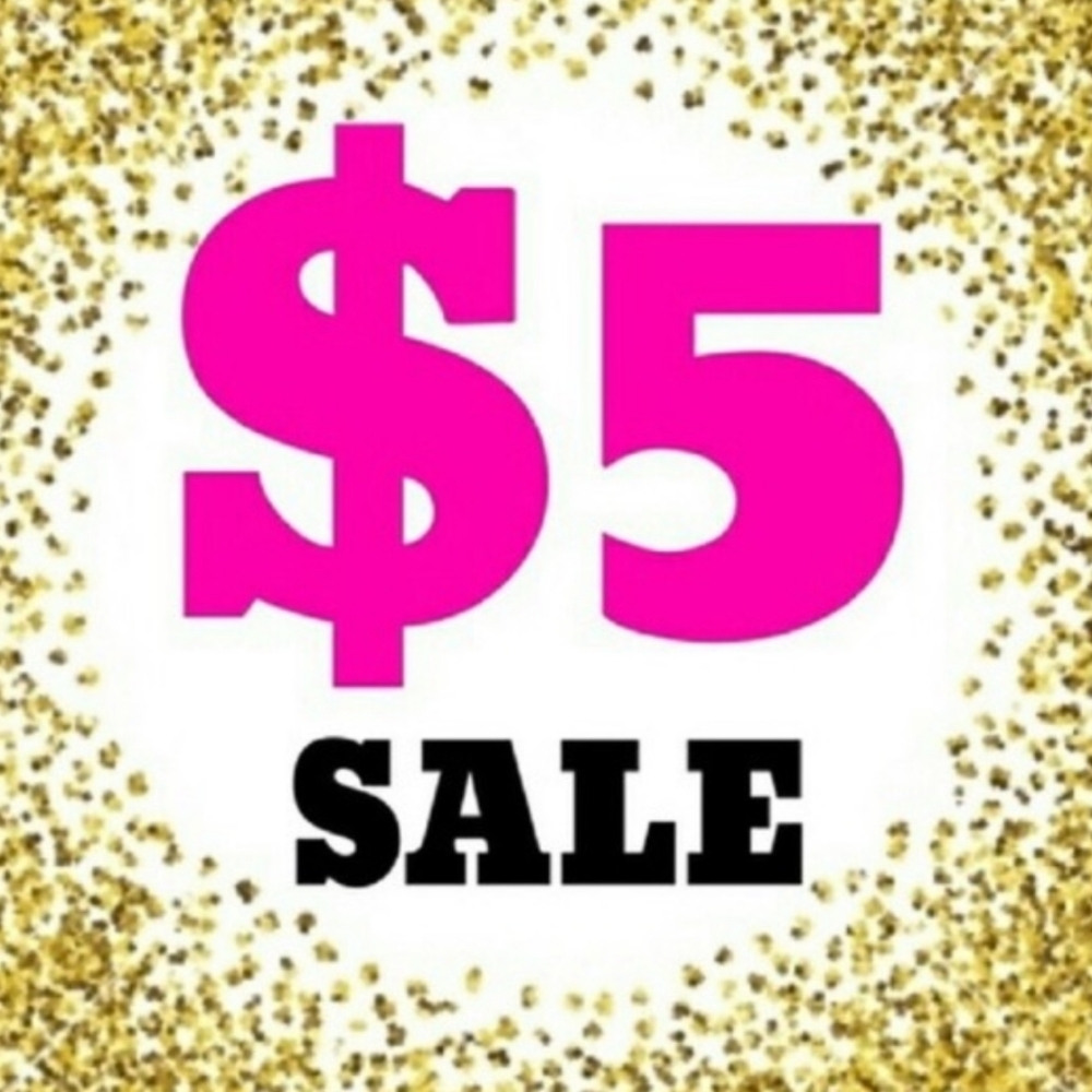 $5 FLASH SALE!